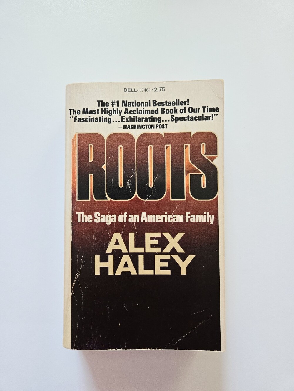 ROOTS Alex Haley Dell 1st Publishing 1977 Mass Market Paperback